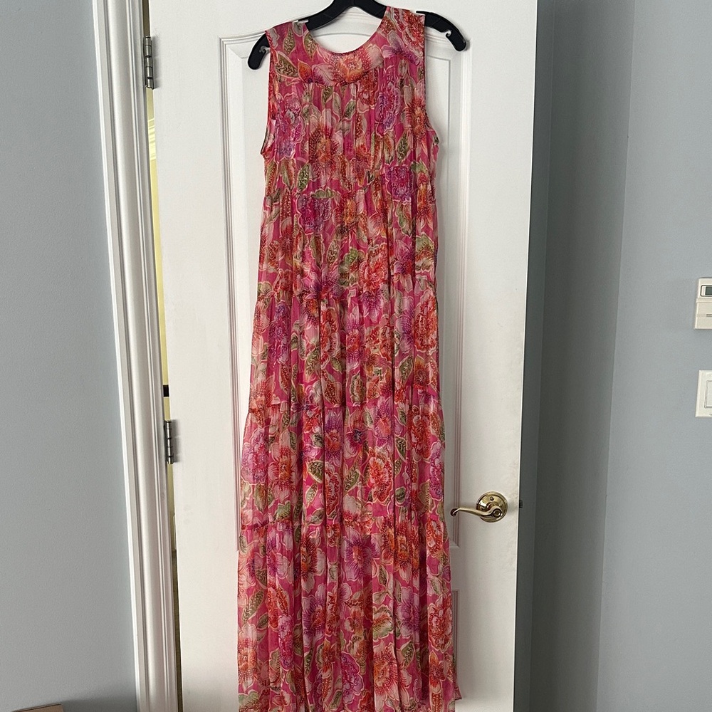 NWT Johnny Was chiffon dress